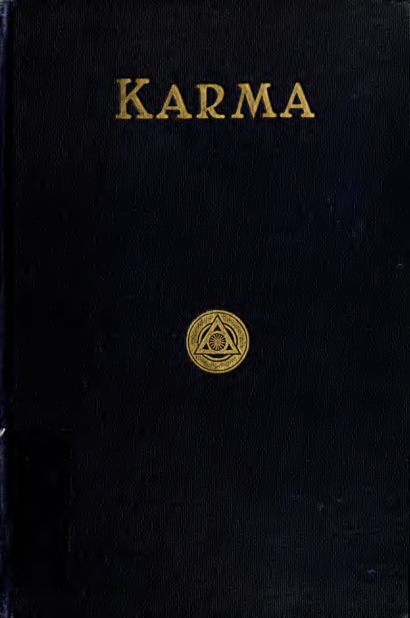 Karma - A P Sinnett (1911) cover