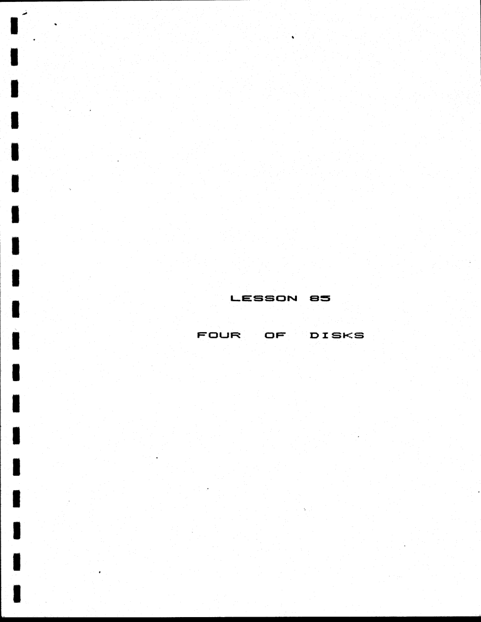 GDcorrespondencecourselessons085 cover