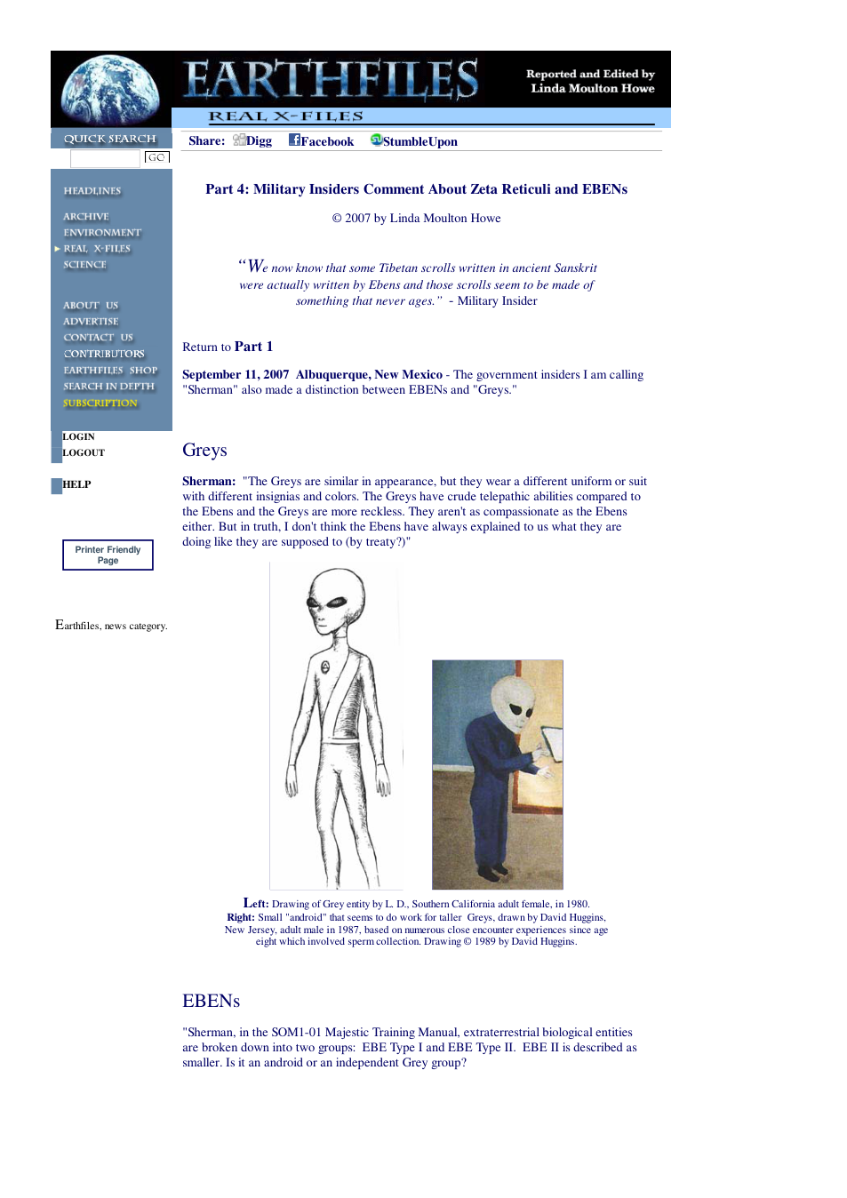 09 11 2007 Part 4 Military Insiders Comment About Zeta Reticuli and EBENs cover