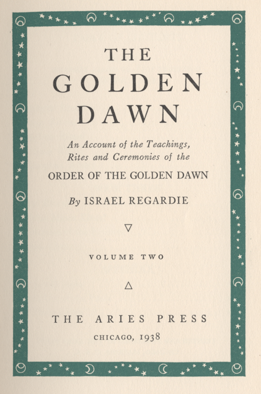 Golden Dawn Vol 2 cover