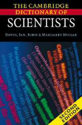 Cambridge Dictionary of Scientists 2nd Edition cover
