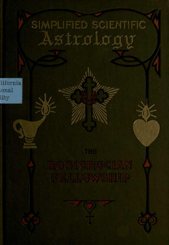Simplified Scientific Astrology cover