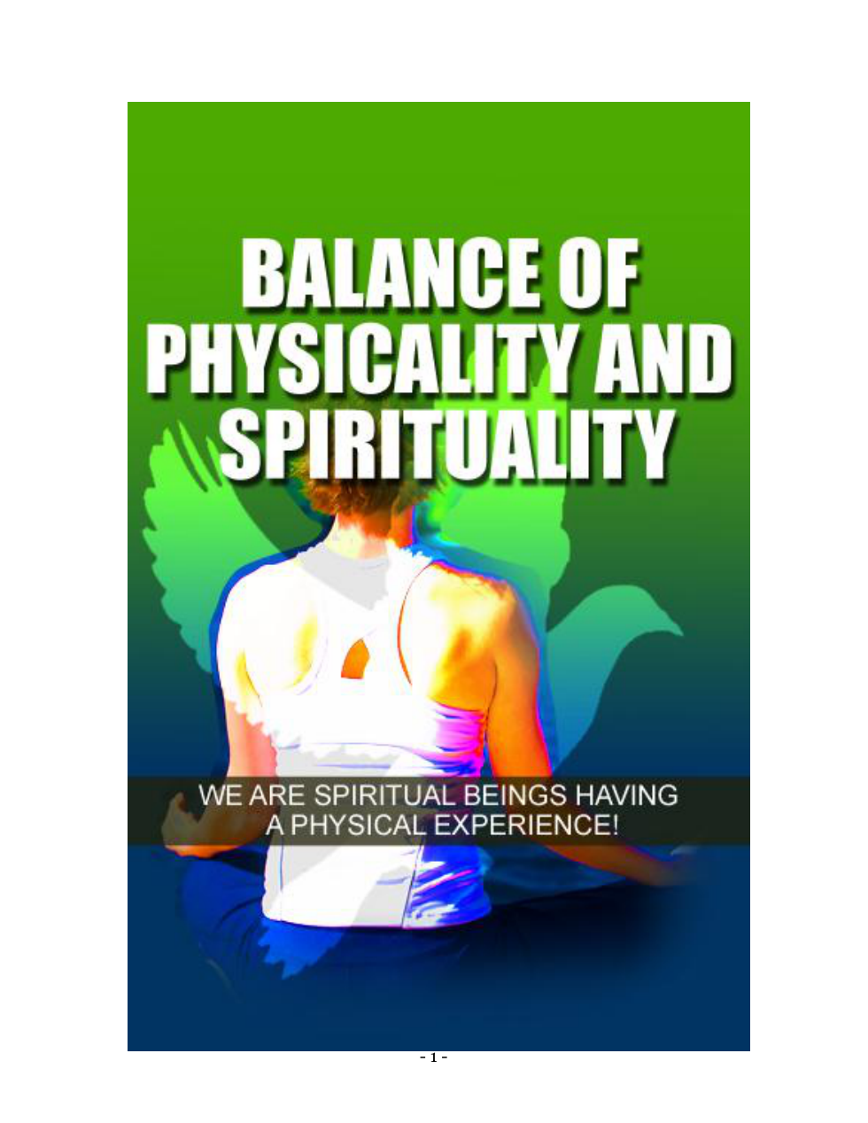 Balance of Physicality and Spirituality cover