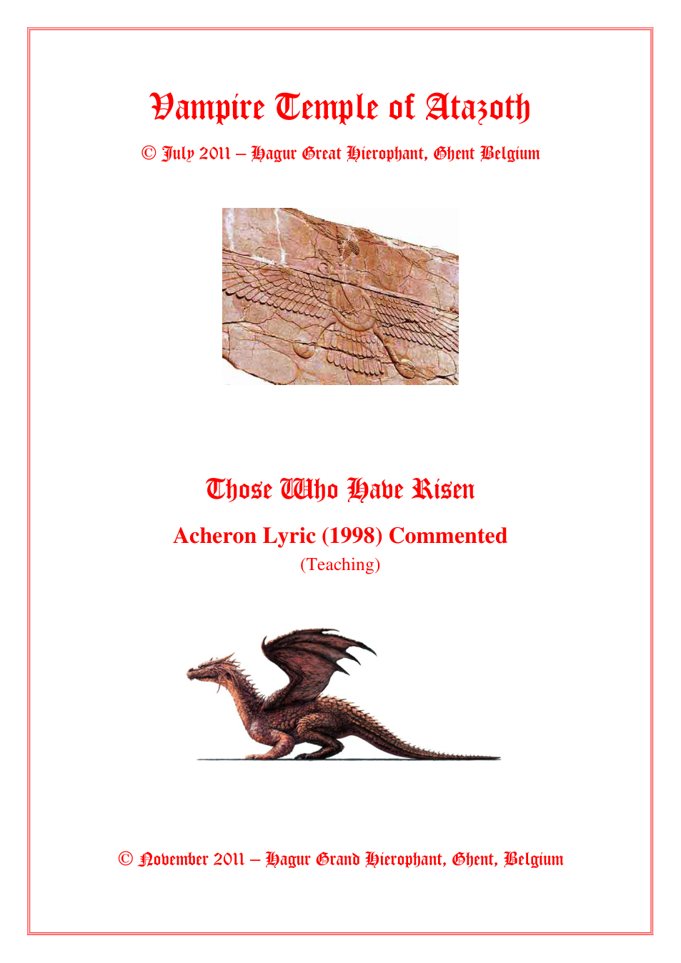 Those Who Have Risen cover