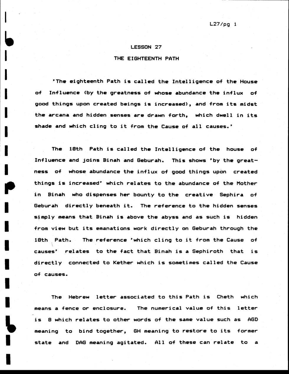 GDcorrespondencecourselessons027 cover