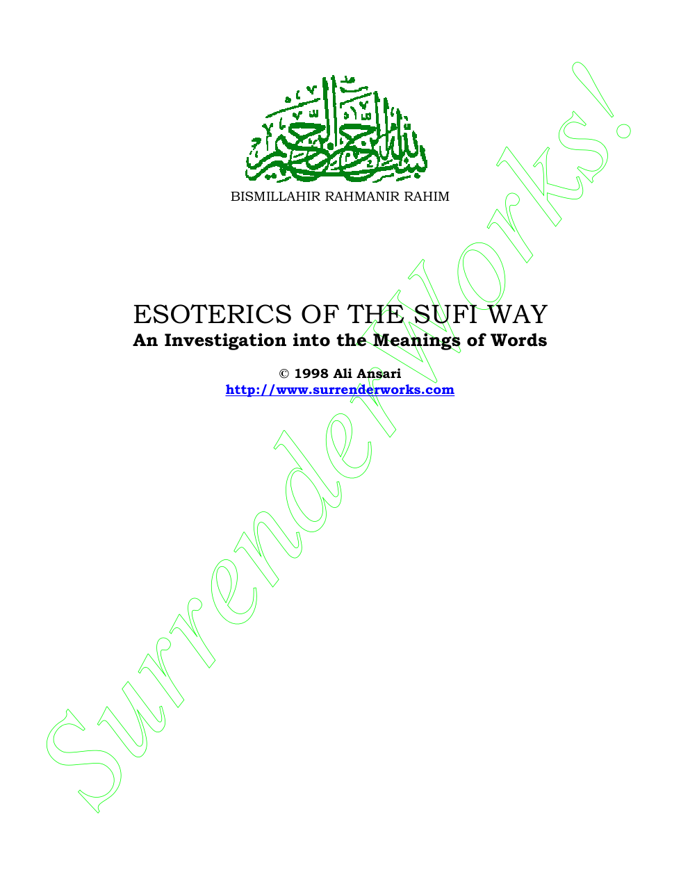 esoterics cover