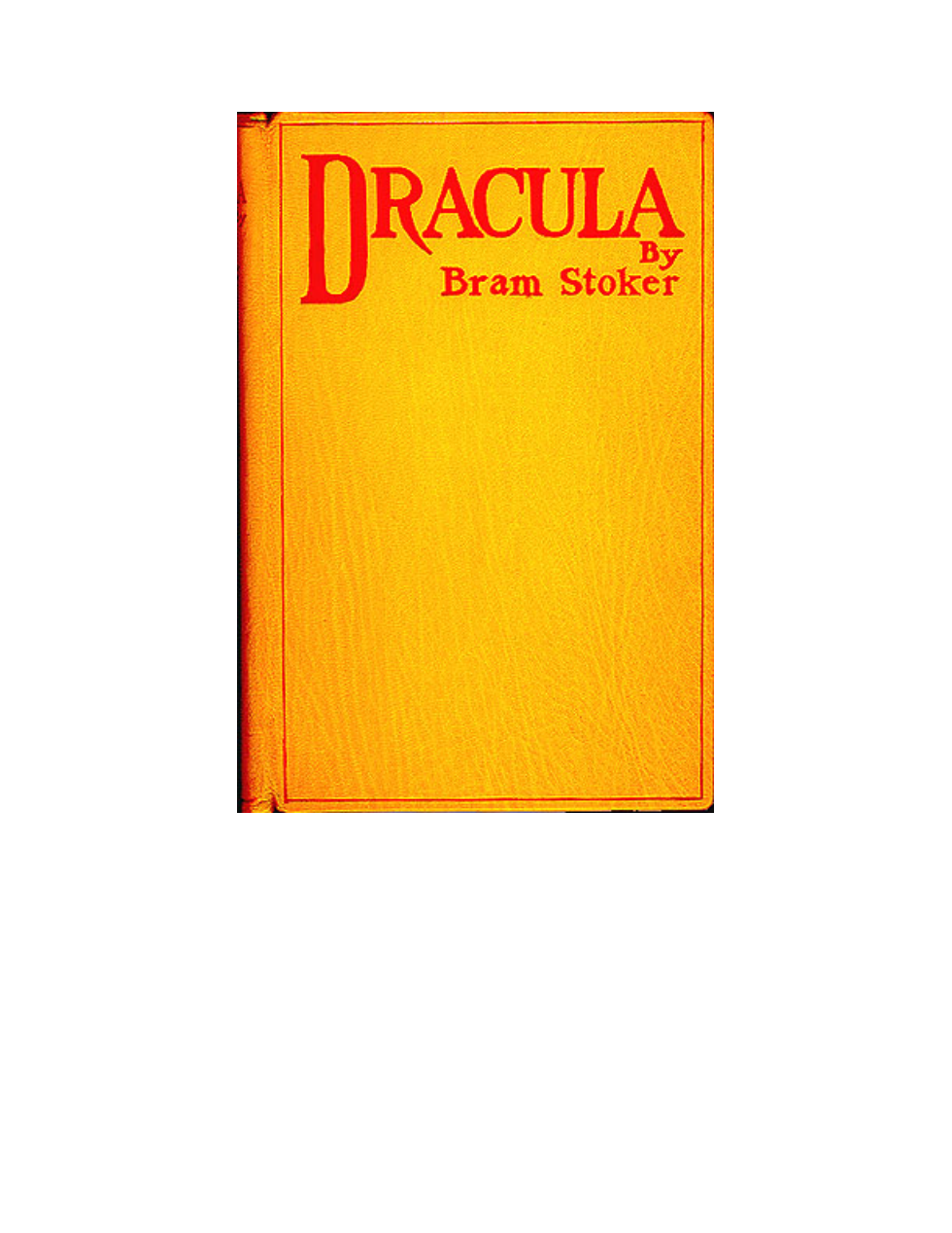 Bram Stokers Dracula cover