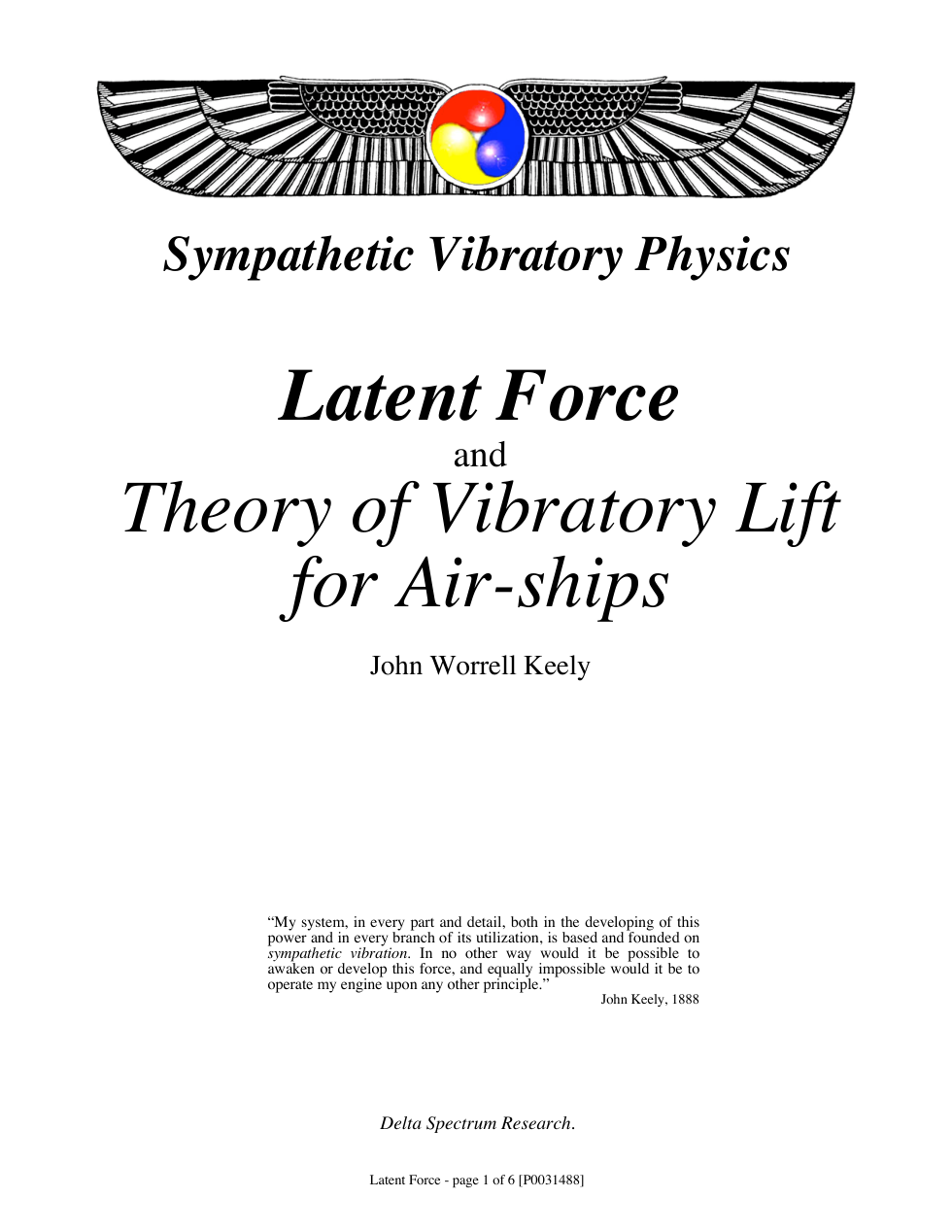 Latent Force cover