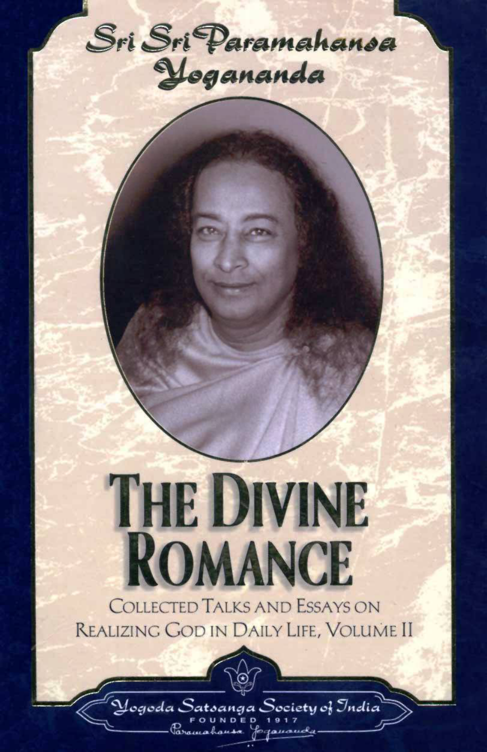 Paramahansa Yogananda THE DIVINE ROMANCE cover
