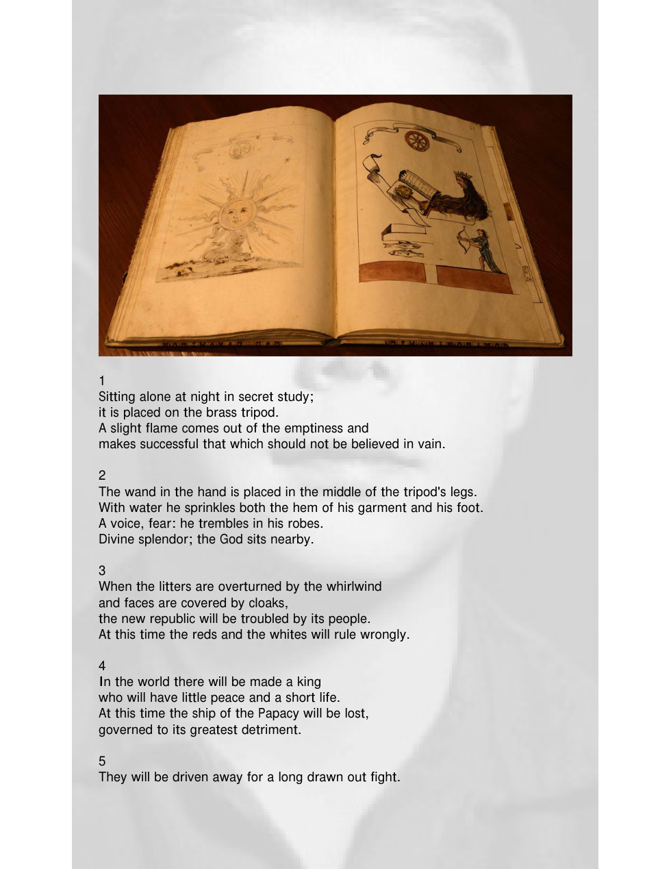 Nostradamus - Complete Quatrains illustrated cover