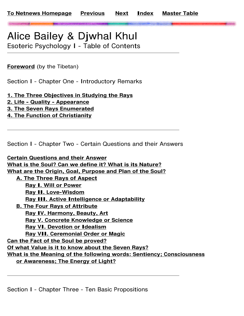 Alice Bailey - Esoteric Phychology I cover