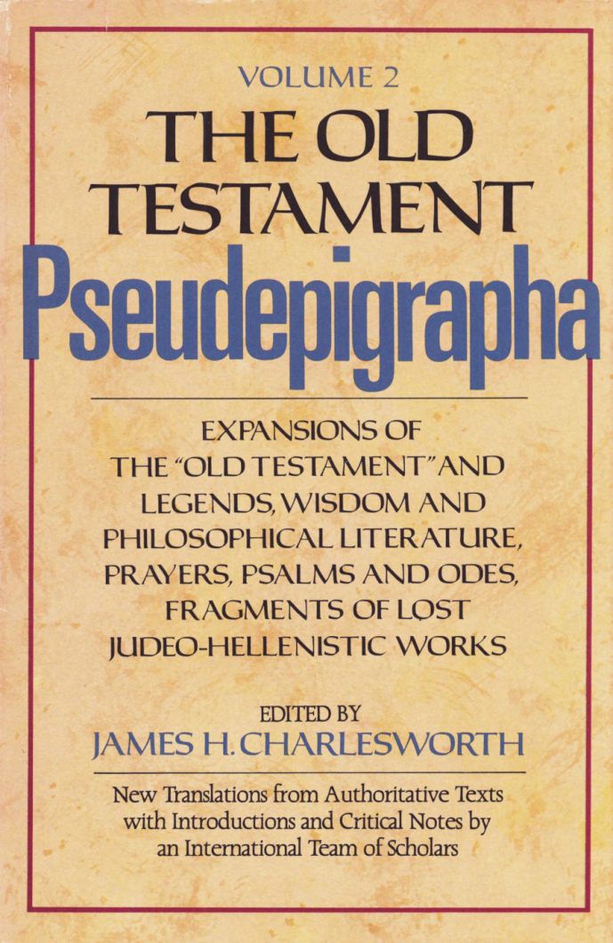 Charlesworth - The Old Testament Pseudepigrapha, Vol. 2- Expansions cover