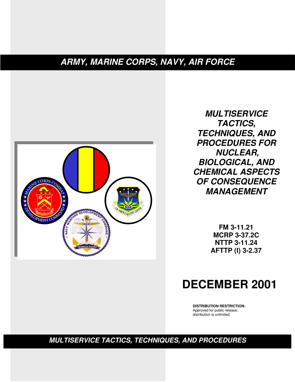 MCRP 3-37.2C Nuclear, Biological, and Chemical Aspects of Concequence Management cover