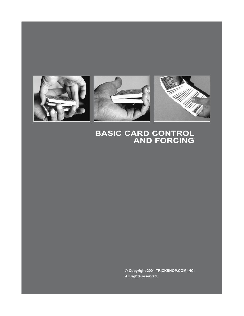 Basic Card Control and Forcing cover