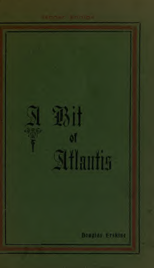 A Bit Of Atlantis - D Erskine cover