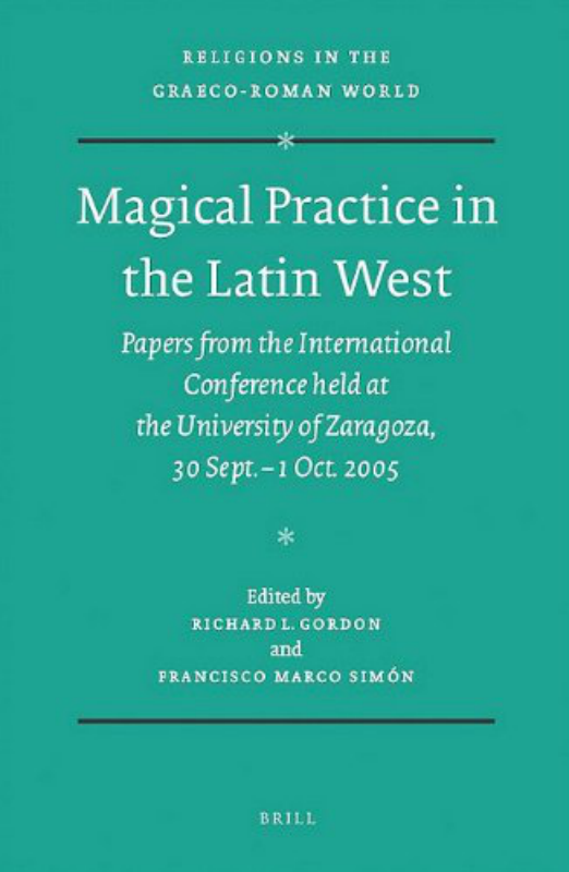 Religions-in-the-Graeco-Roman-World-Magical-Practice-in-the-Latin cover