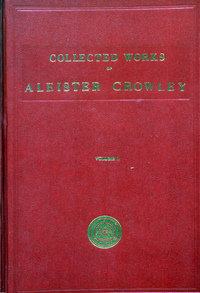 The Works of Aleister Crowley, Volume 2 (1906) cover