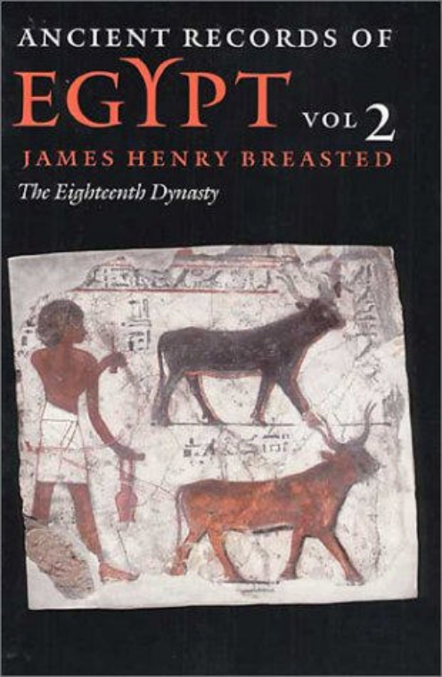 Ancient Records Of Egypt - Vol 2 cover