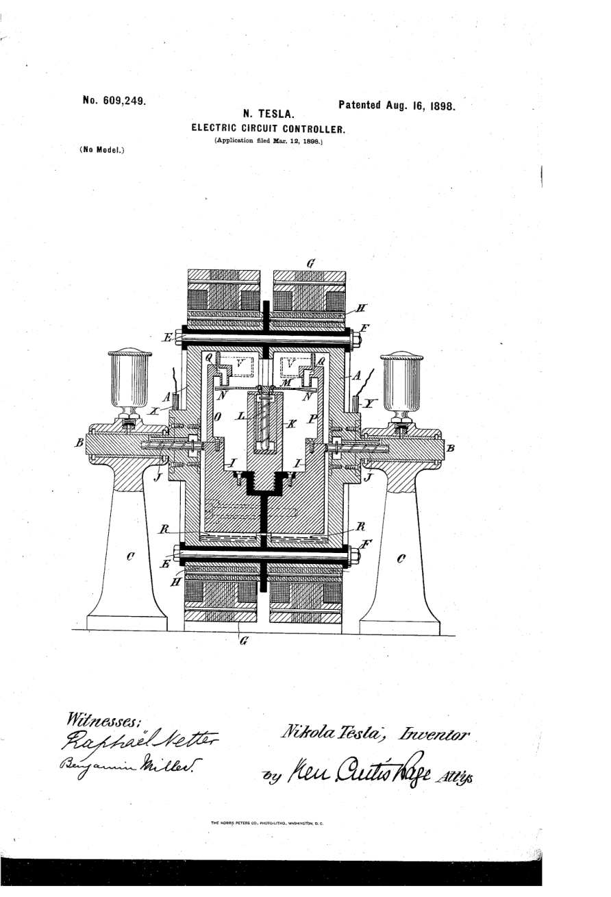 Tesla Patents - 00609249 cover