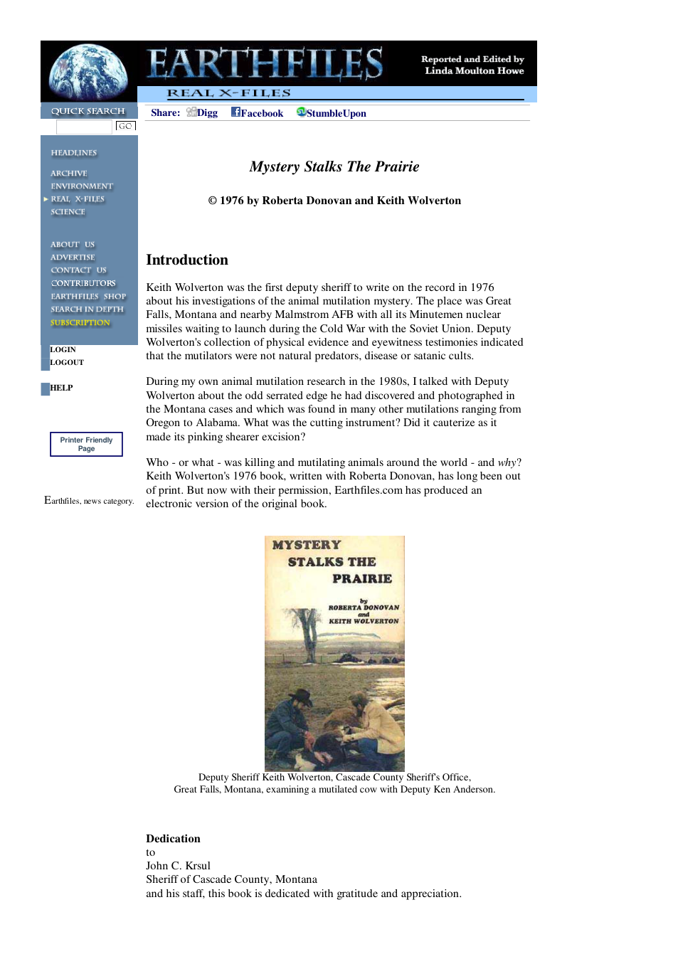 09 09 2002 Chapter 1 - Mystery Stalks The Prairie cover