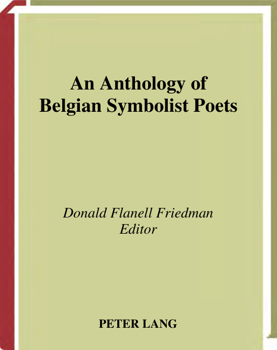 An Anthology of Belgian Symbolist Poets cover