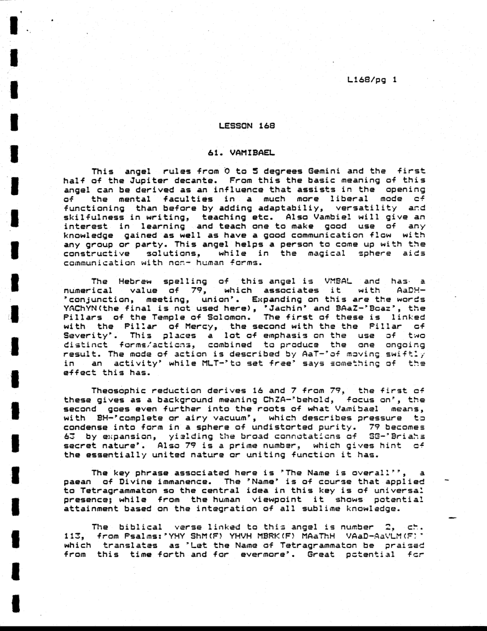 GDcorrespondencecourselessons168 cover