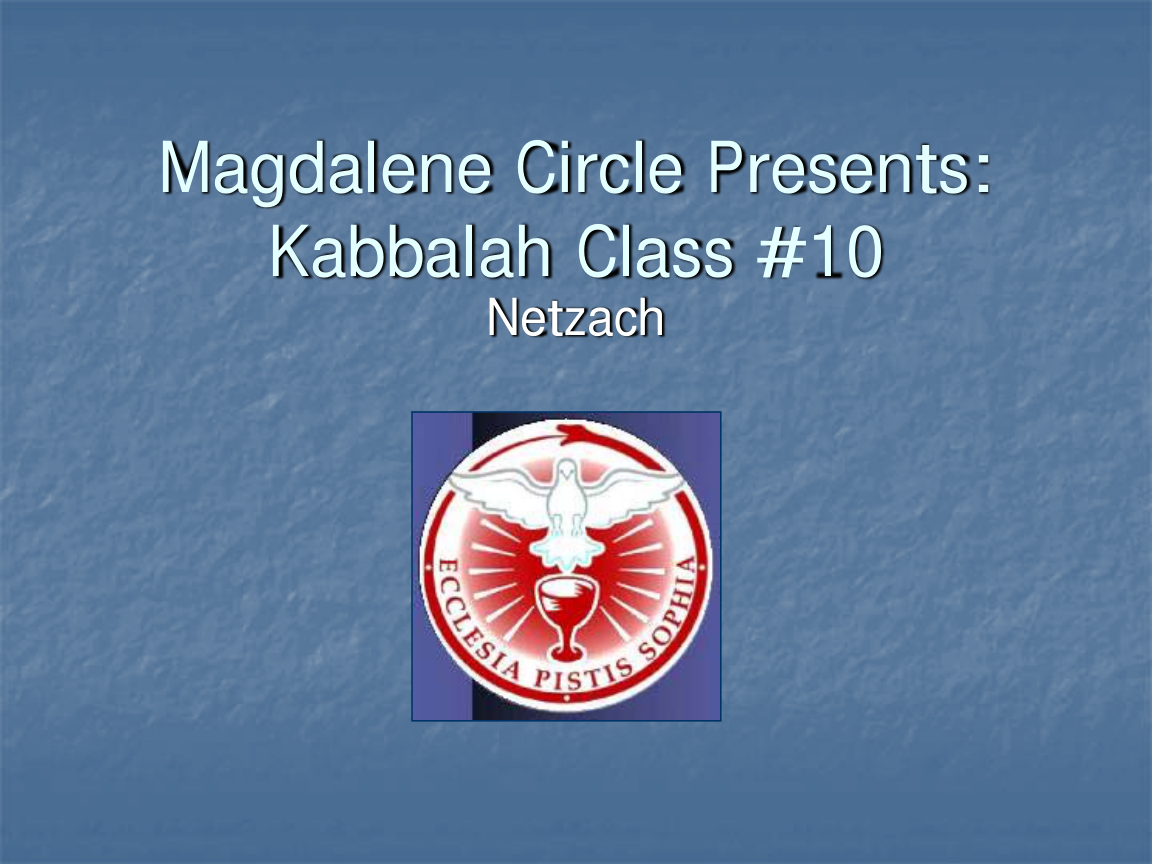 Kabbalah Class #10 cover