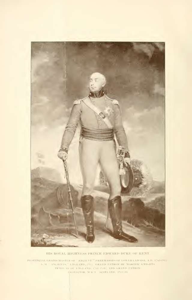 Outlines Of The History Of Freemasonry In Quebec - J Graham cover