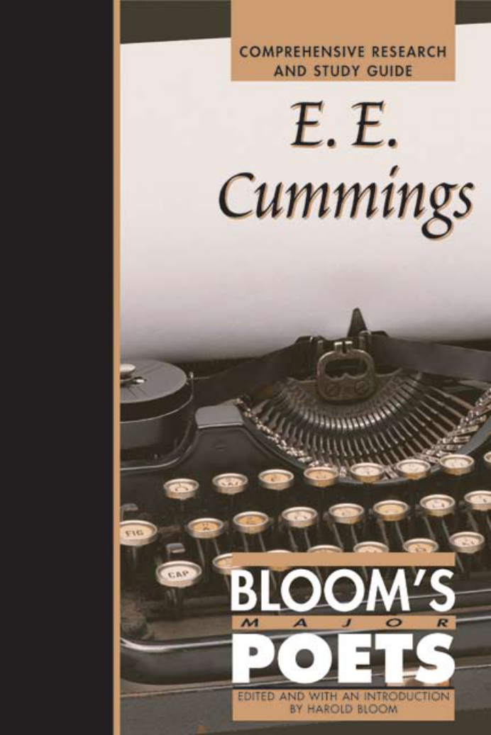 E. E. Cummings (Bloom's Major Poets) cover
