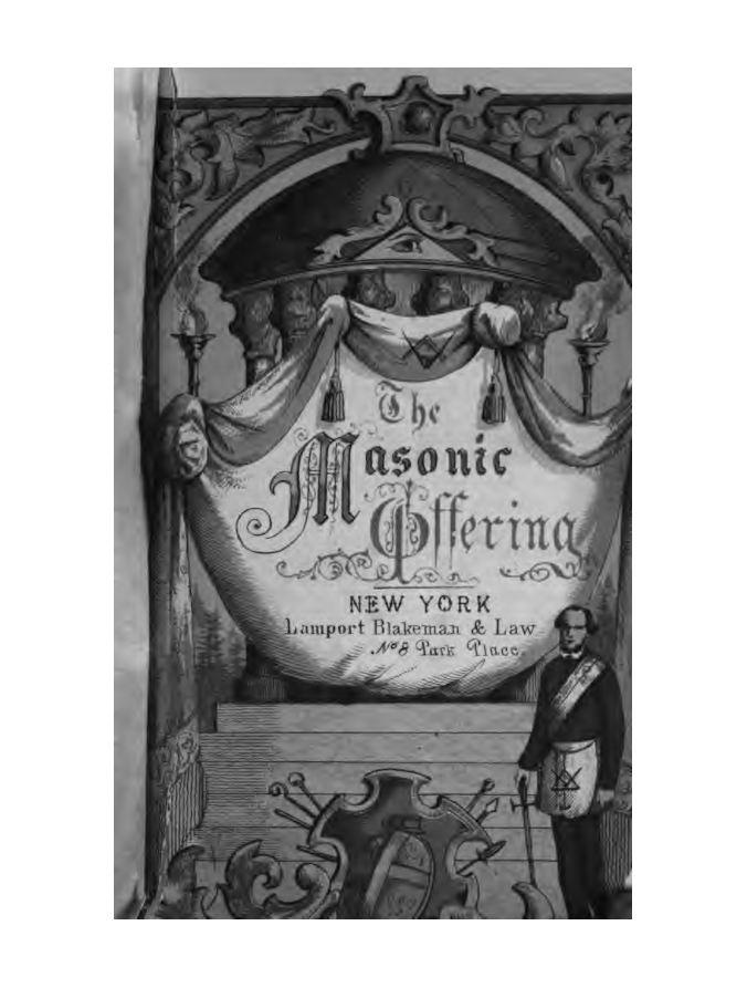 The Masonic Offering a Gift for All Seasons - P. Donaldson cover
