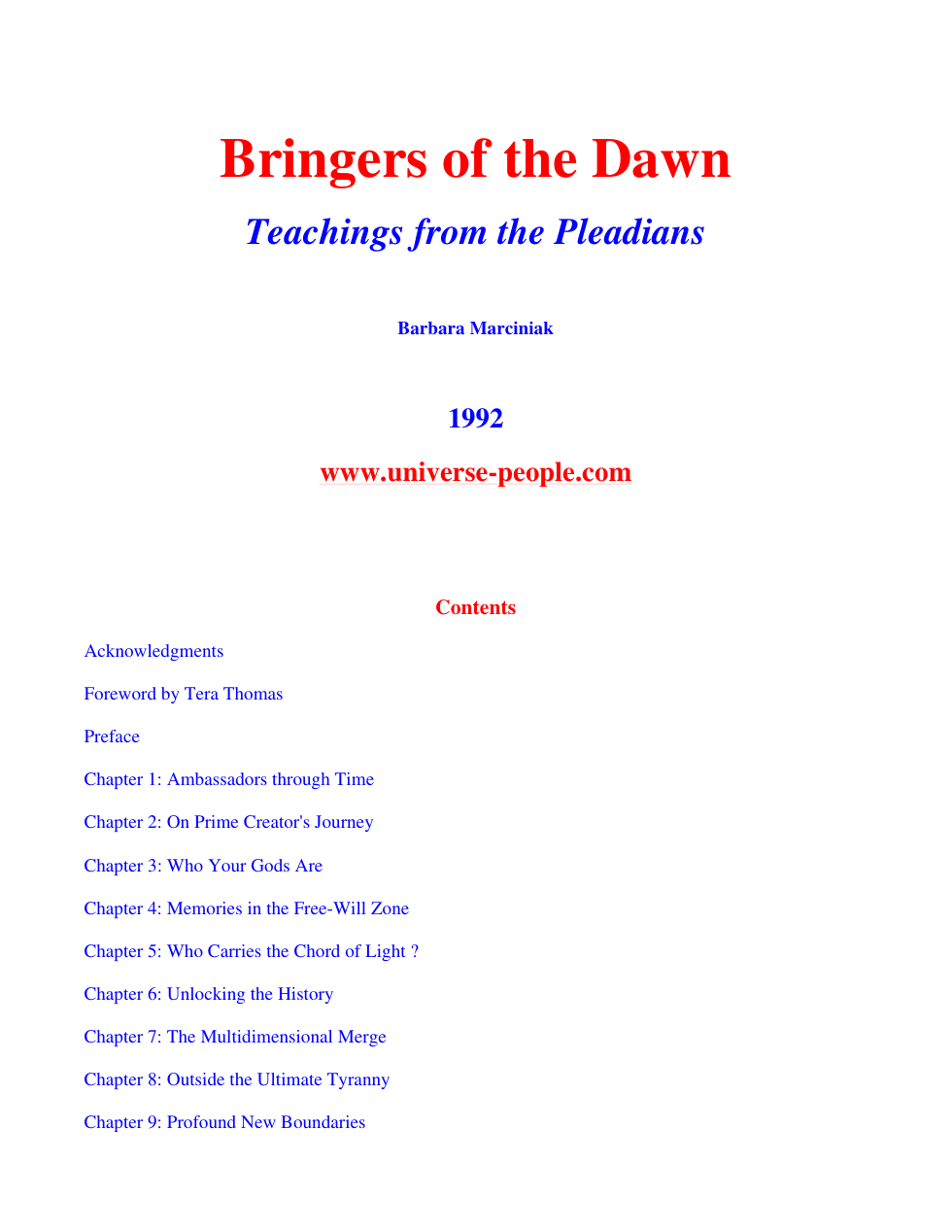 Bringers Of The Dawn cover
