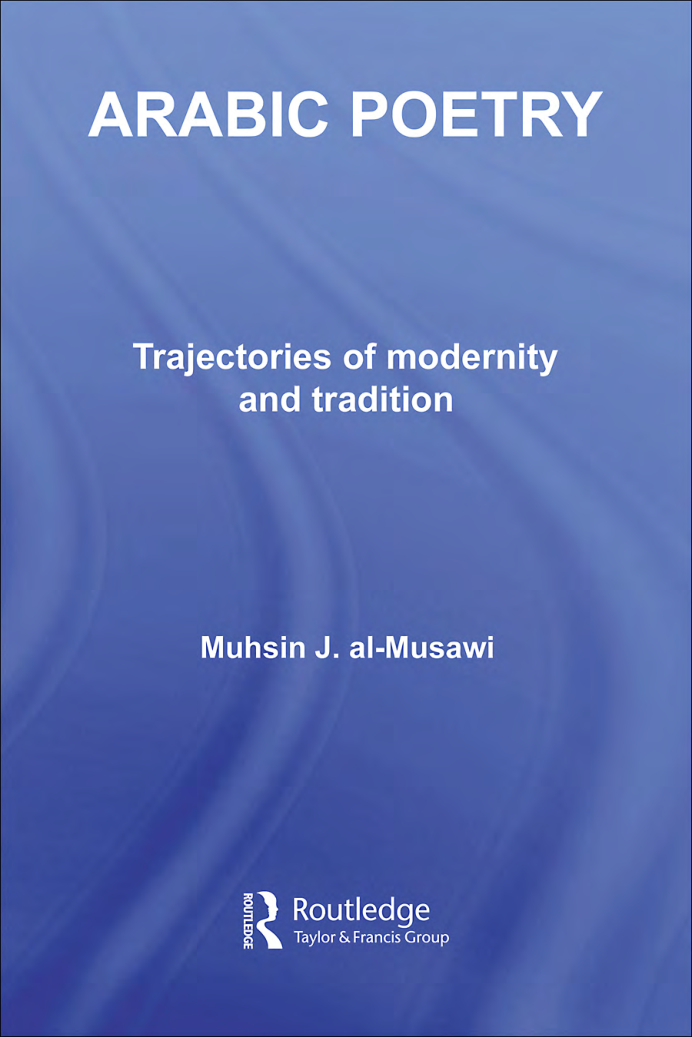 Arabic Poetry - Trajectories of Modernity and Tradition cover