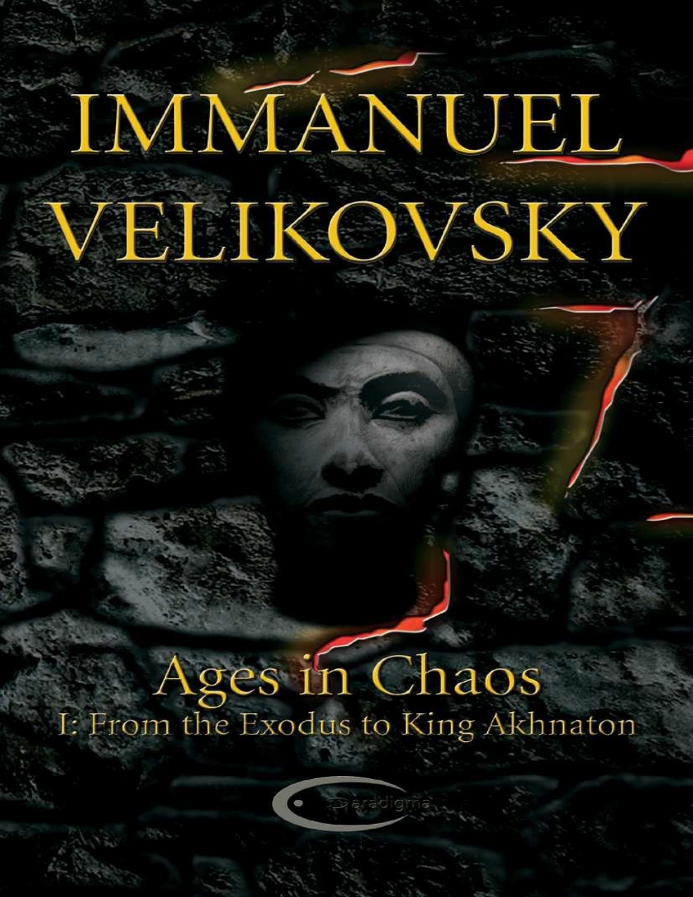 Immanuel-Velikovsky - Ages Of Chaos I cover