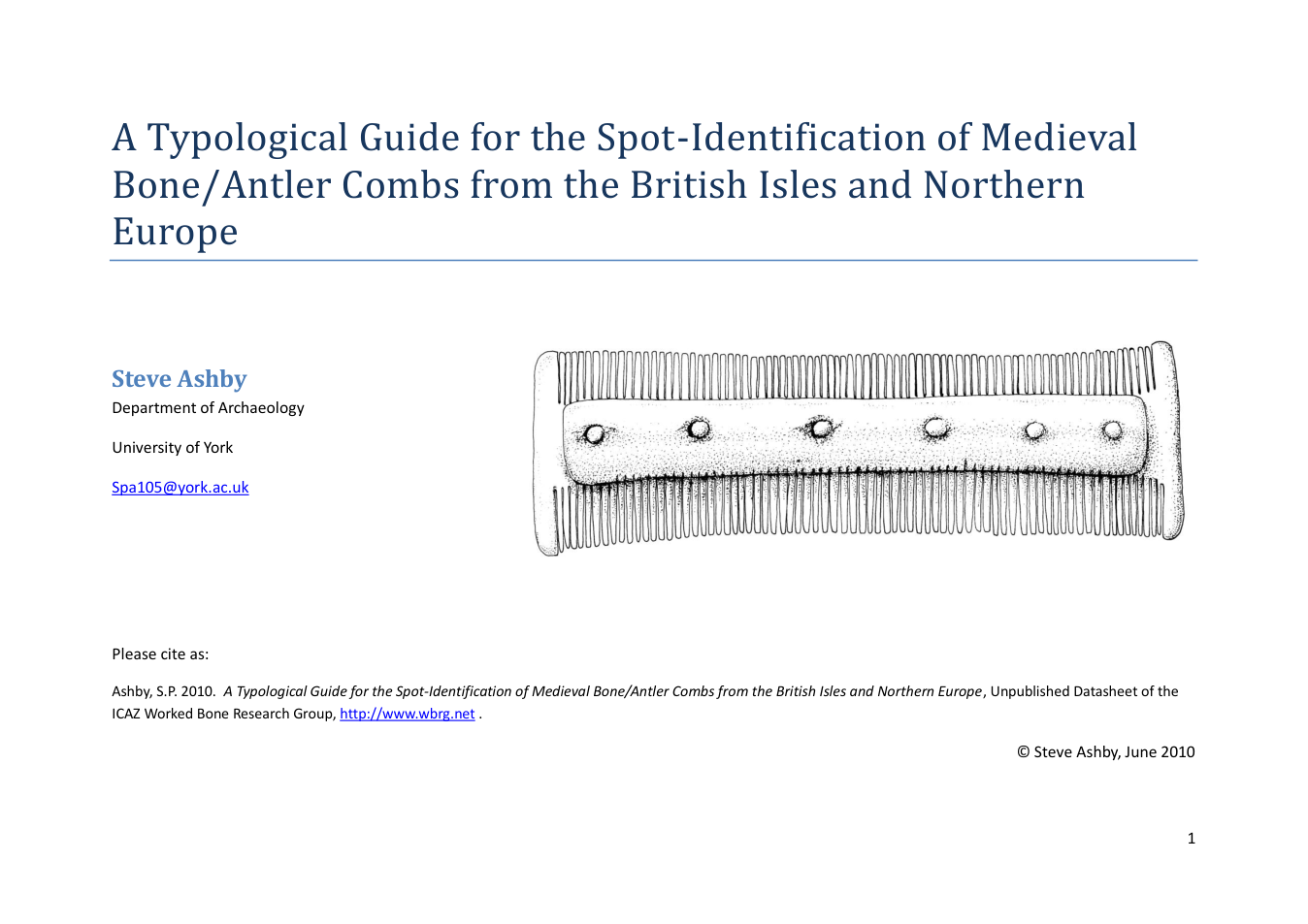 Ashby Comb Typology 2010.doc cover