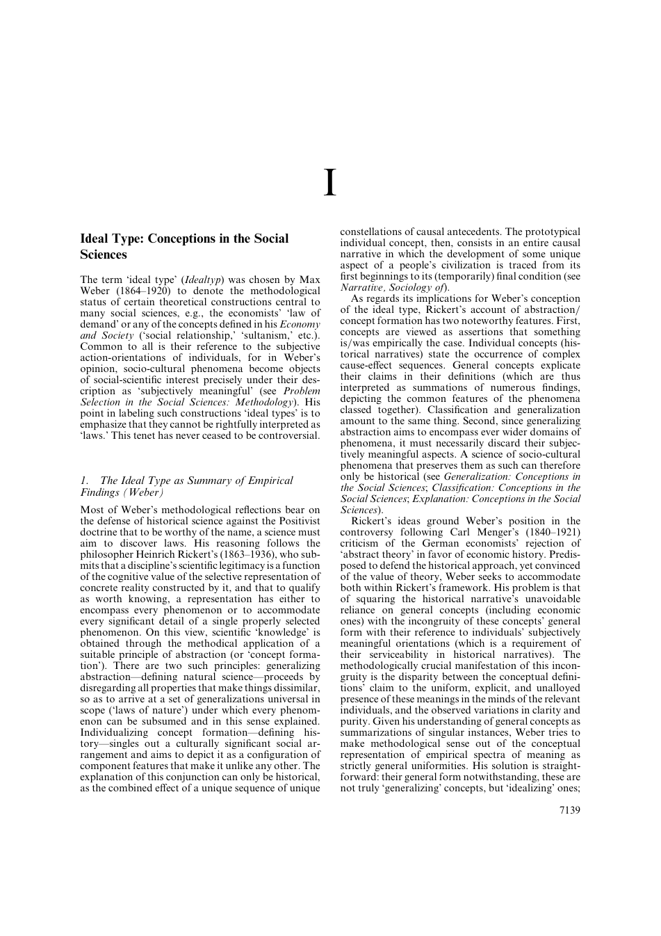 Elsevier Science International Encyclopedia of the Social & Behavioral Sciences Vol. I-L cover