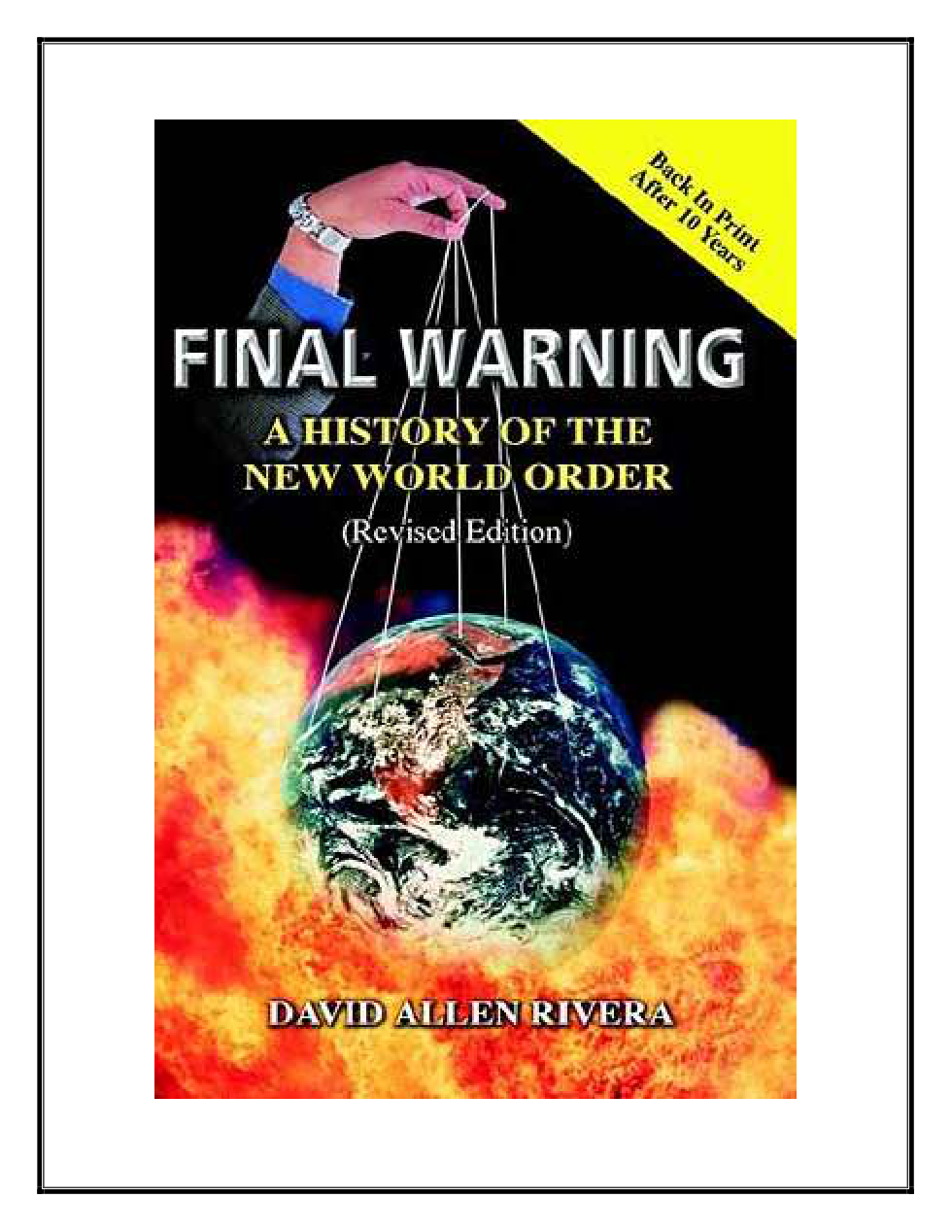 Final Warning - A History of the New World Order by David Allen Rivera cover