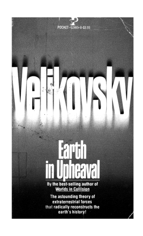 Immanuel Velikovsky - Earth in Upheaval cover