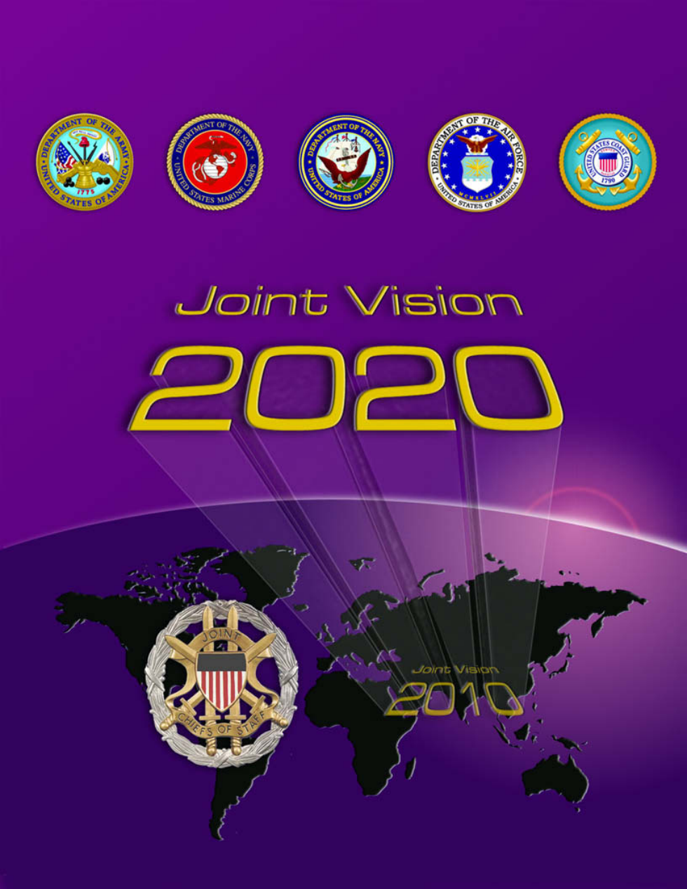 Department Of Defense - Joint Vision 2020 cover