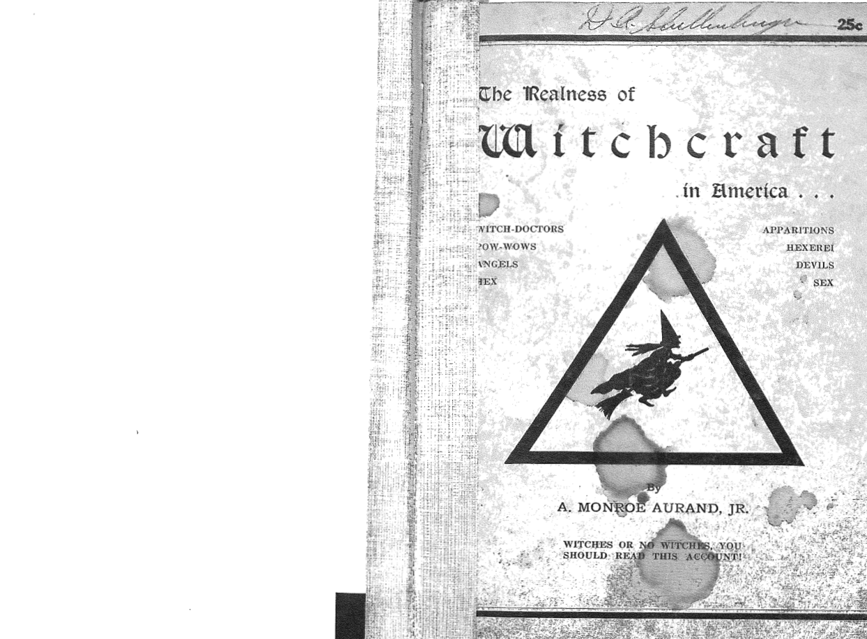 Realness of Witchcraft in America cover