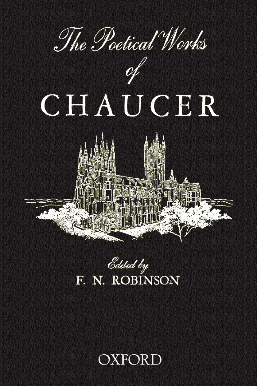 The Poetical Works of Chaucer cover