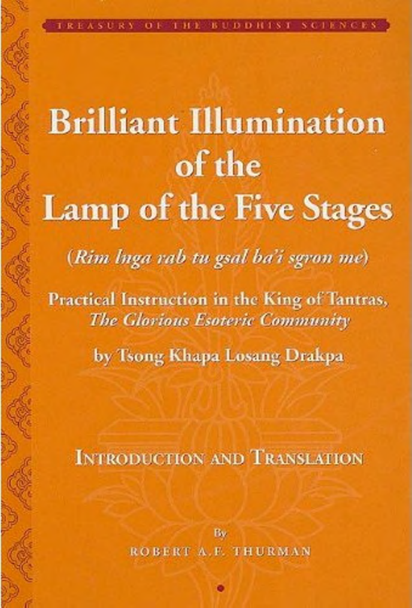 Brilliant Illumination of the Lamp of the Five Stages - Thurman, Robert A.F. (tr) cover