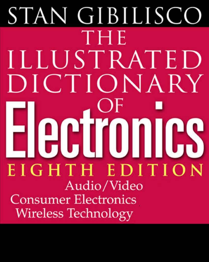 The Illustrated Dictionary of Electronics cover