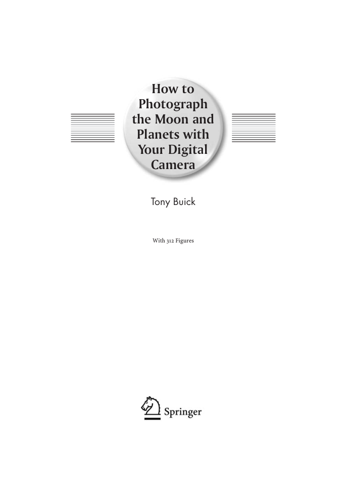 How to Photograph the Moon and Planets with Your Digital Camera cover