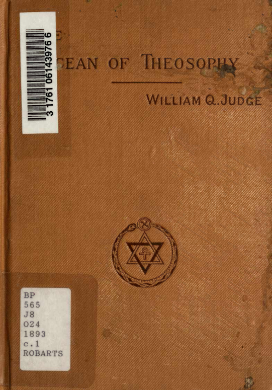 William Q. Judge - The Ocean Of Theosophy cover