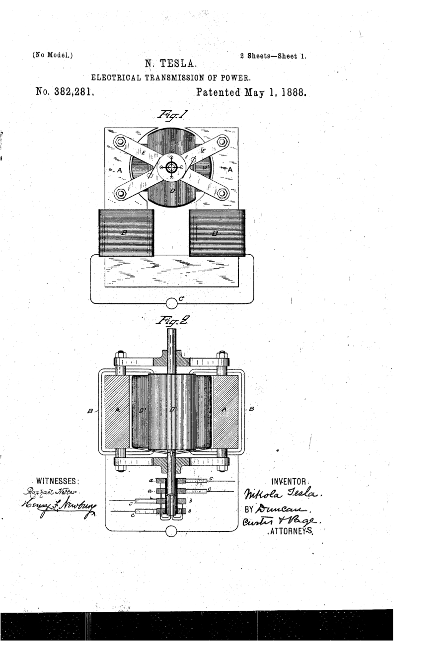 Tesla Patents - 00382281 cover