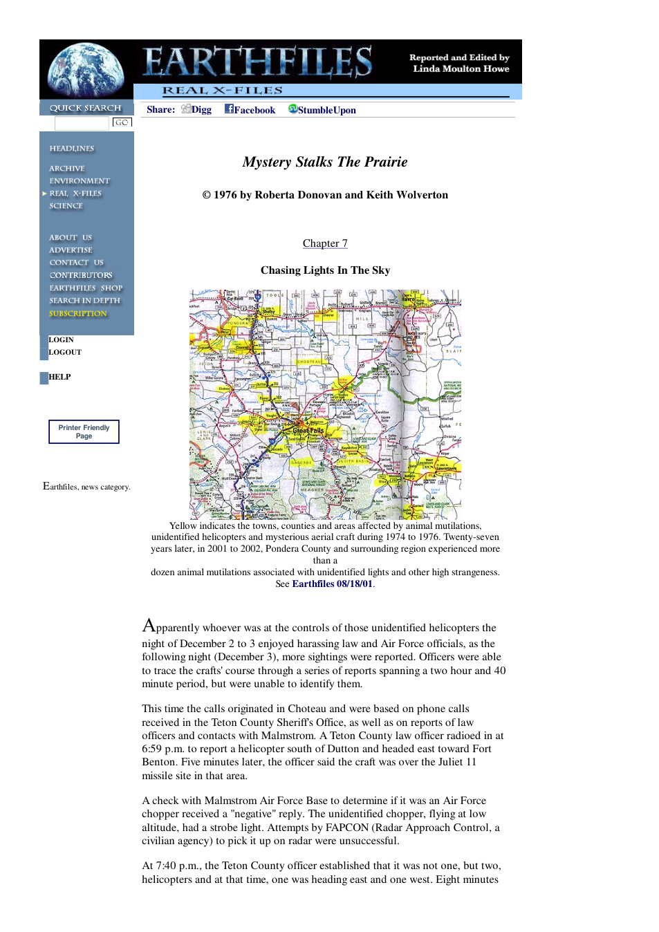 10 13 2002 Chapter 7 - Mystery Stalks The Prairie cover