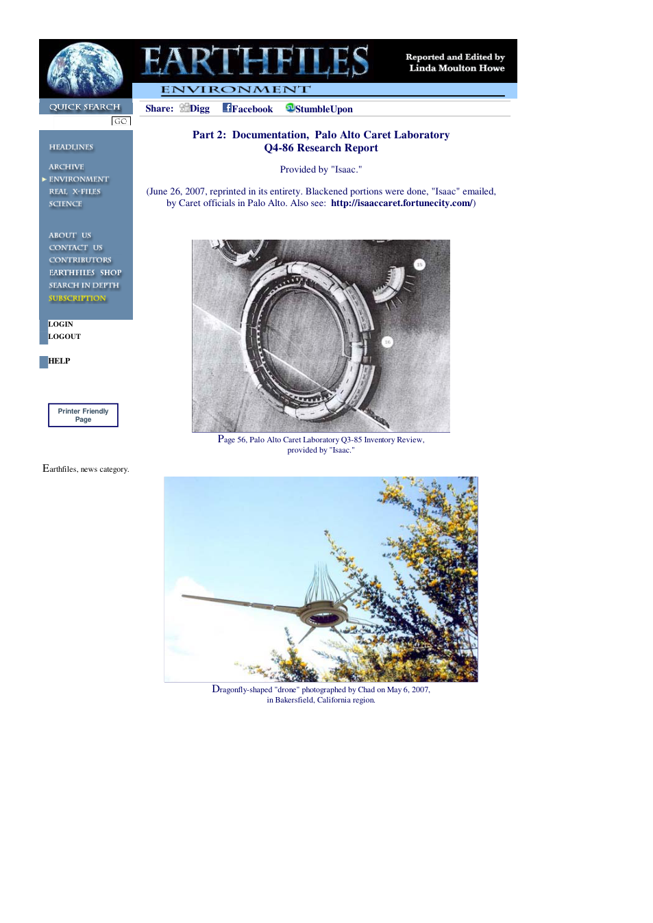 06 26 2007 Part 2 Documentation, Palo Alto Caret Laboratory Q4-86 Research Report cover