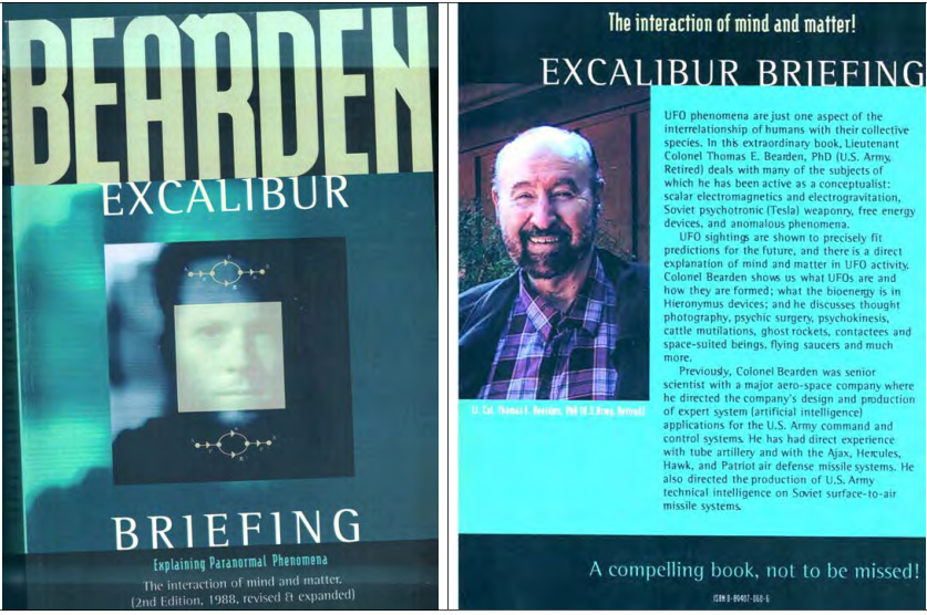 Thomas E Bearden - Excalibur briefing - Explaining paranormal phenomena cover