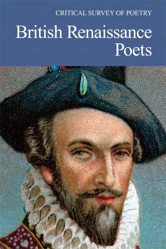 British Renaissance Poets - Critical Survey of Poetry cover