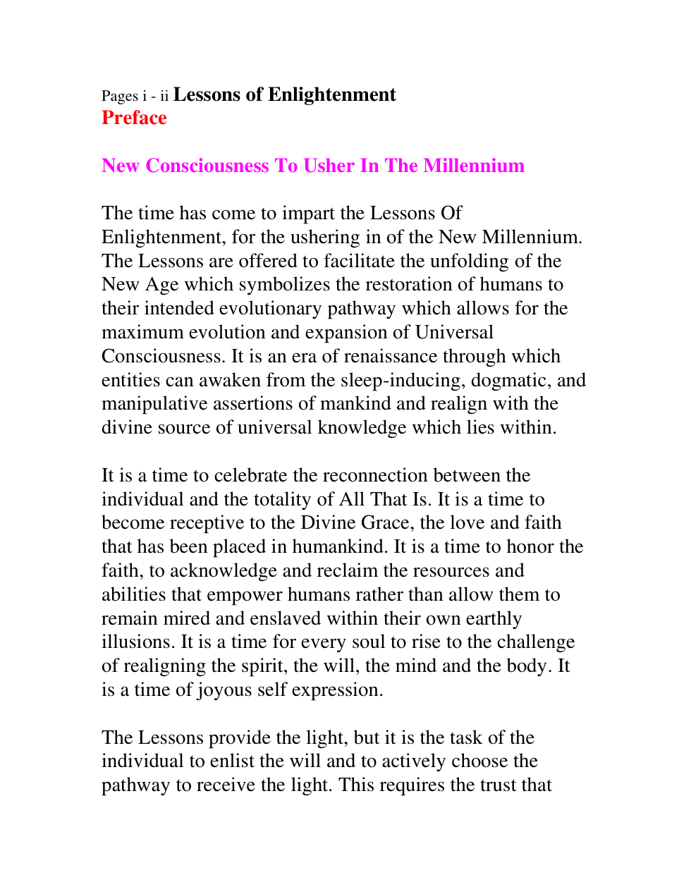 Lessons Of Enlightenment - Cosmic Awareness Communications cover
